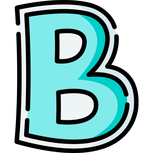 B