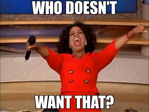 Oprah saying excitedly, 