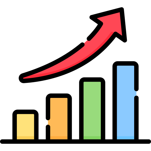 graph with increasing bars