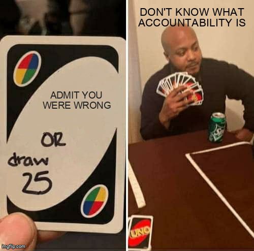 A man holding 25 uno cards after picking up a 