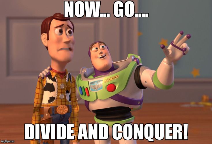 Buzz Lightyear telling Woody, 