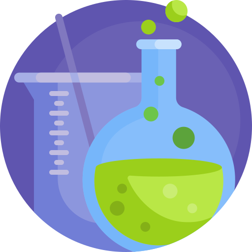 laboratory beaker icon