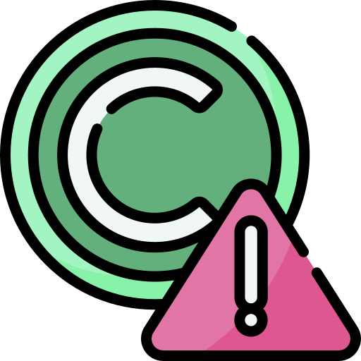 Copyright Warning Icon