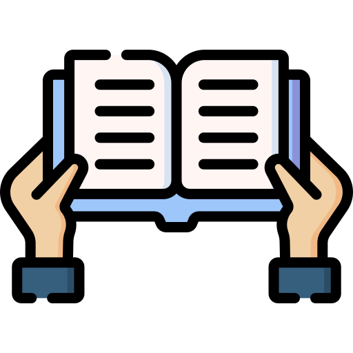 Holding a book Icon
