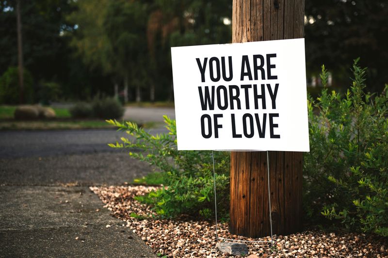 A road sign that reads: