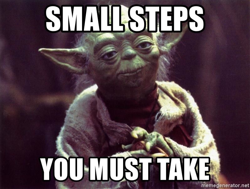 Yoda says, 