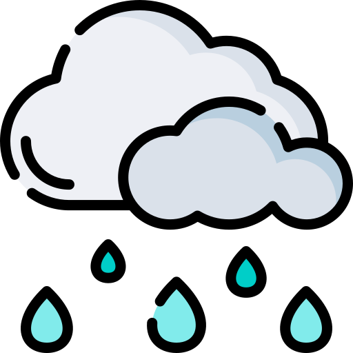 Icon of a raincloud