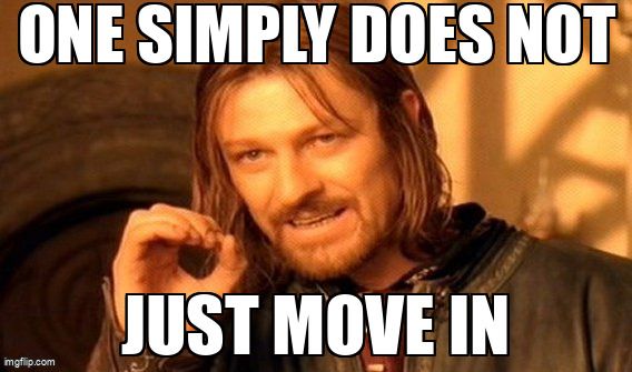Boromir from Lord of the Rings says, 