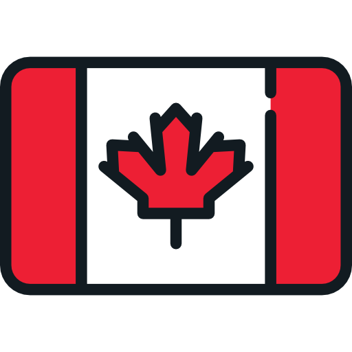 An icon of the Canadian flag. 