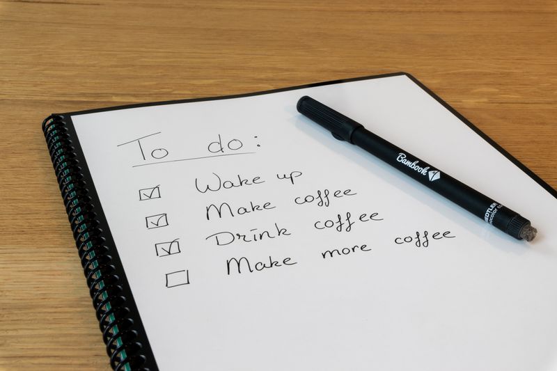An image of a 'To do list' written on plain paper with a black-inked pen.