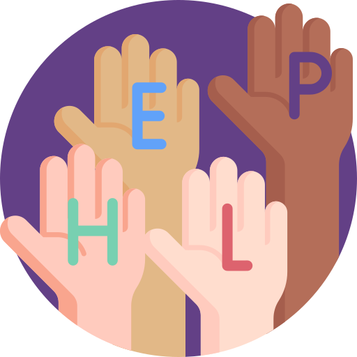 helping hands icon