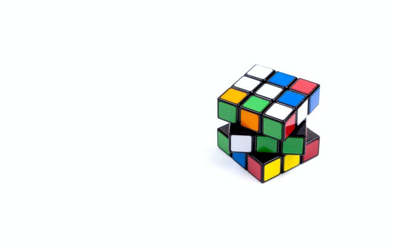 A Rubik's cube