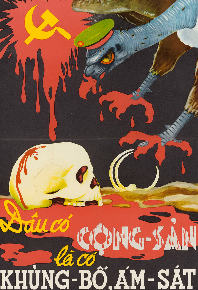 A Vietnamese anti-communist propaganda poster.