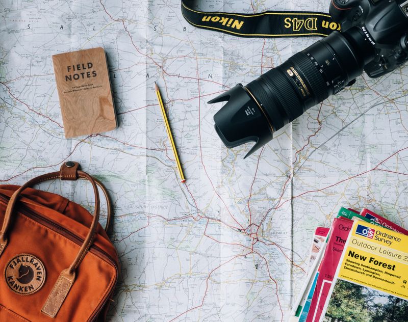 Map and Travel Accessories for Travel Curators 