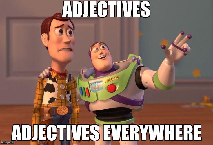 Buzz Lightyear telling Woody from the movie 