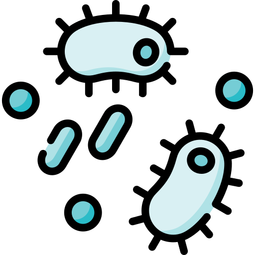 Icon depicting microorganisms