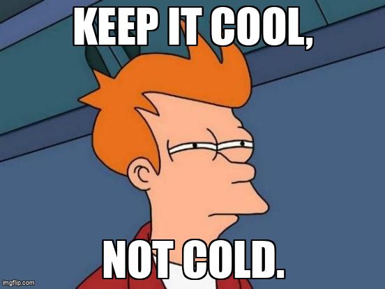 Fry from Futurama looks unimpressed. The text reads: 