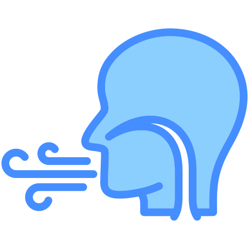 Breathing Symbol Icon