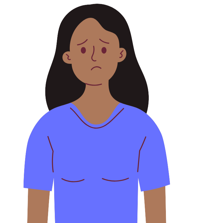 A sad Sinitta.