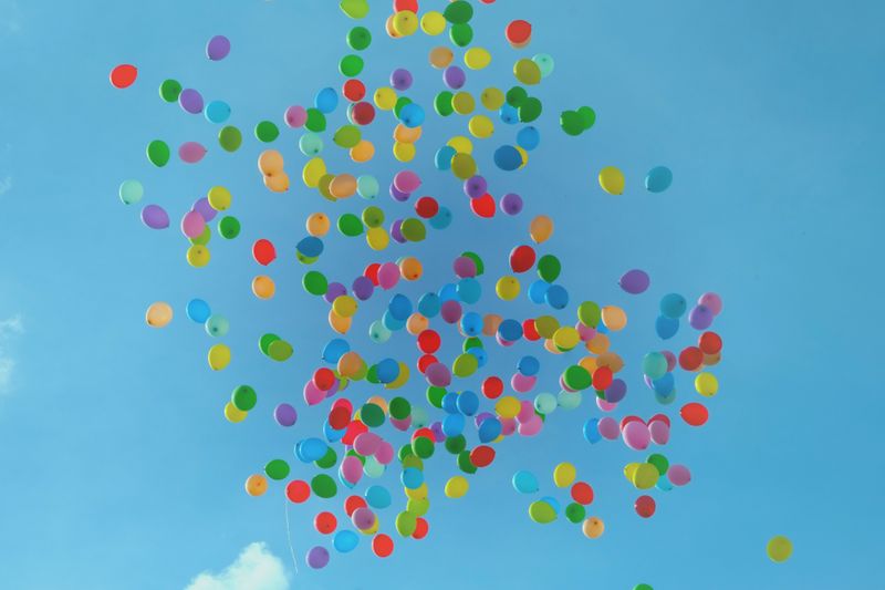 Balloons launching