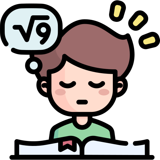 Flaticon Icon is of a boy studying by reading a book