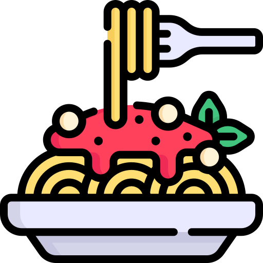 Icon of a bowl of spaghetti