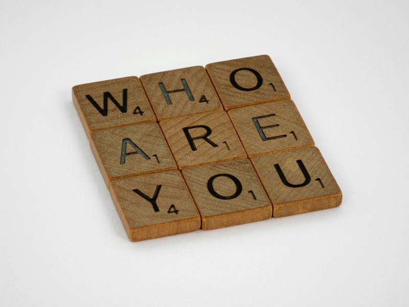 Scrabble pieces spelling out: 