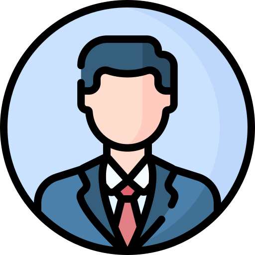 Flaticon Icon: A man in a formal suit