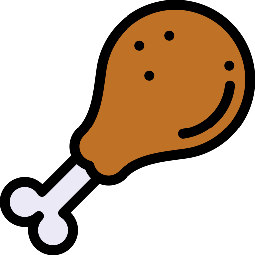 Icon of a turkey leg