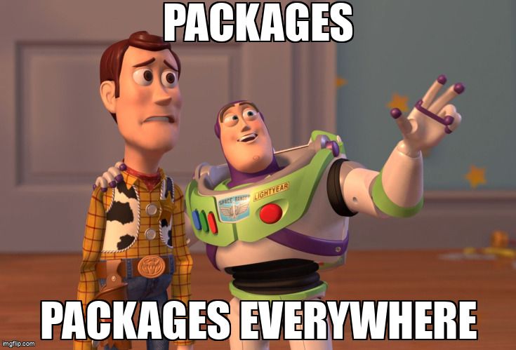 Buzz Lightyear from Toy Story tells Woody: 