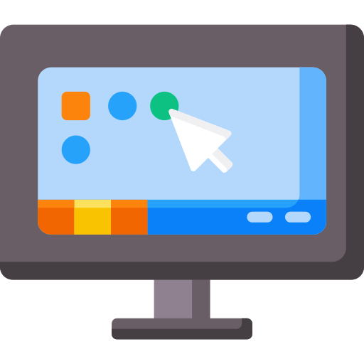 Computer screen icon