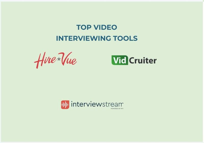 Top video interviewing tools: Hire vue, vidcruiter, interviewstream
