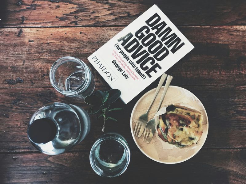 A book titled 