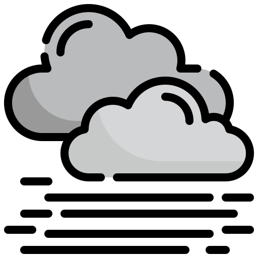 Icon of foggy clouds