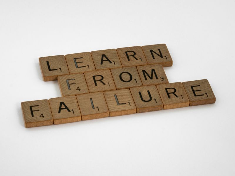 puzzle blocks read LEARN FROM FAILURE