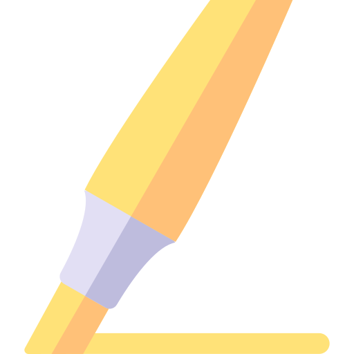 Yellow highlighter icon