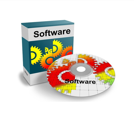 Software DVD and box packaging