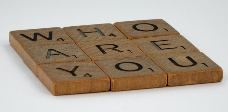 Scrabble tiles spelling 