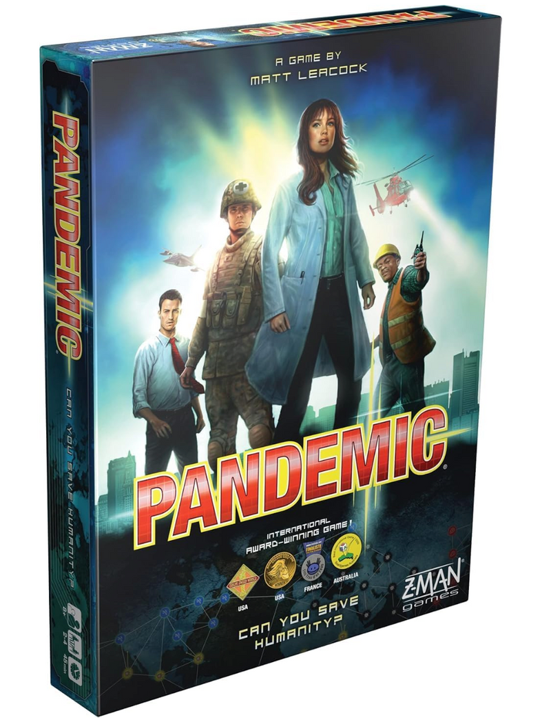The game box for 