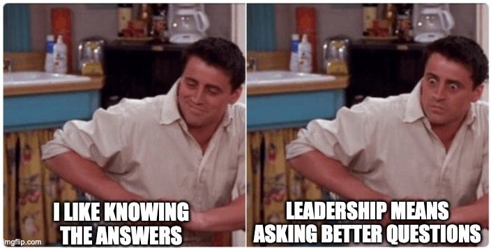 Joey from Friends smiles: