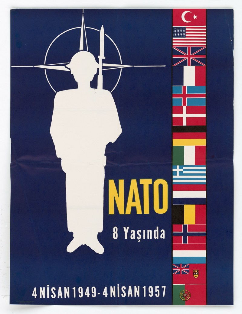 A Turkish poster advertising NATO.