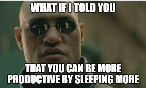 Morpheus from the Matrix saying, 