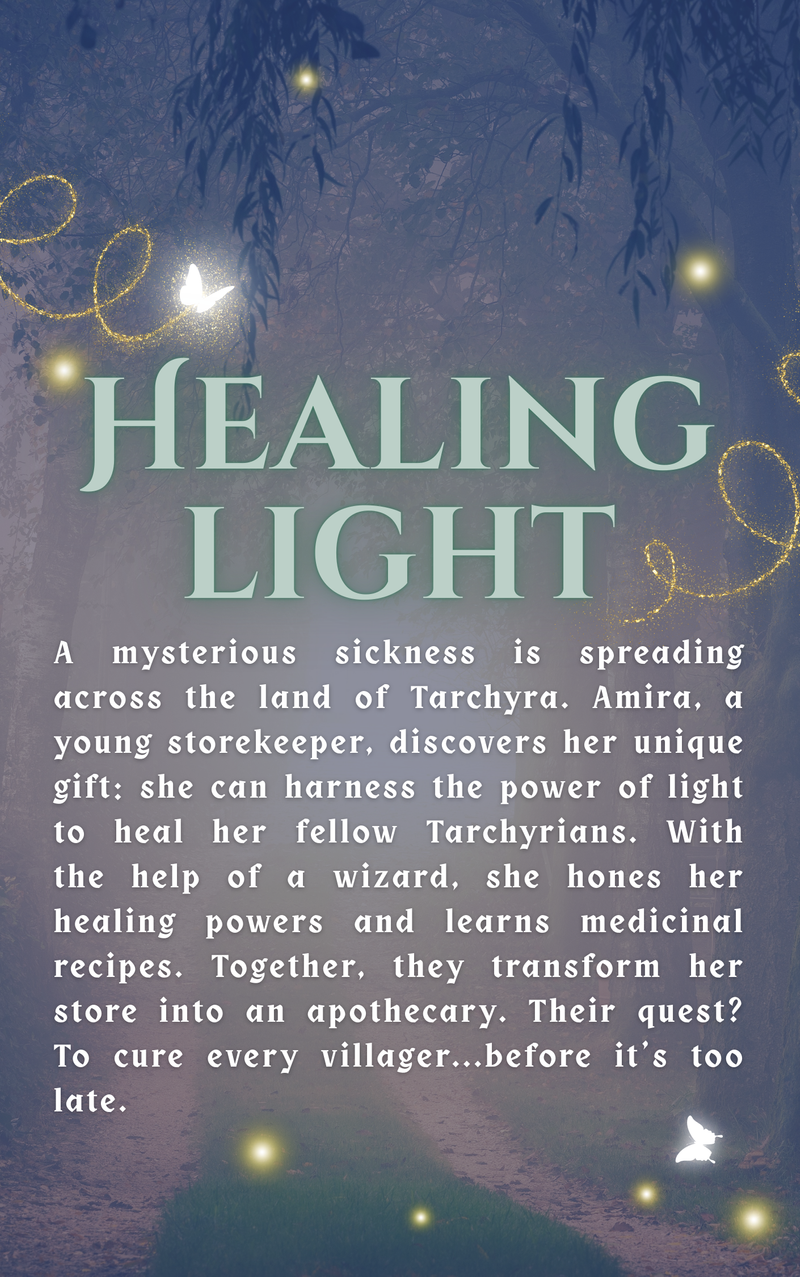 A writeup for the book Healing Light (audio description below).