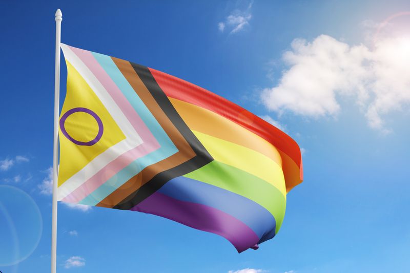 Image of the Progress Pride flag