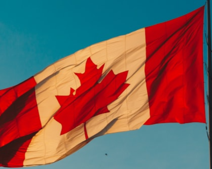 The Canadian flag