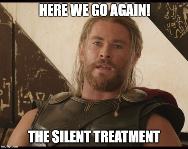 Meme of a frustrated Thor with the caption, 