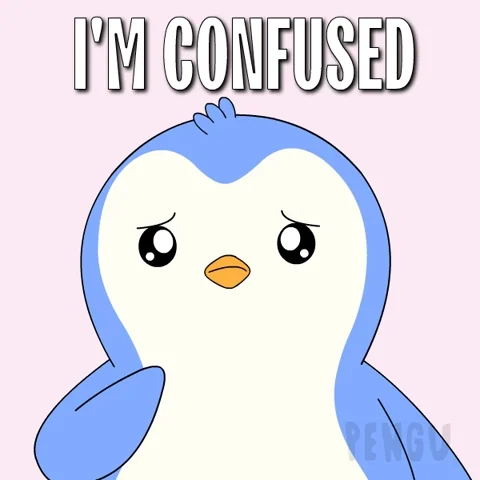 A cartoon peguin saying, 