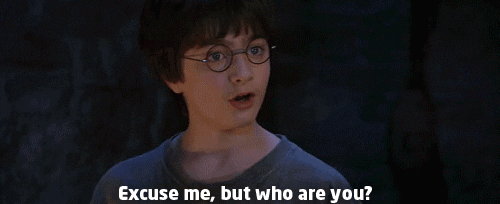 Harry Potter says who are you