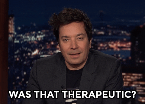 Jimmy Fallon looks into the camera and says 