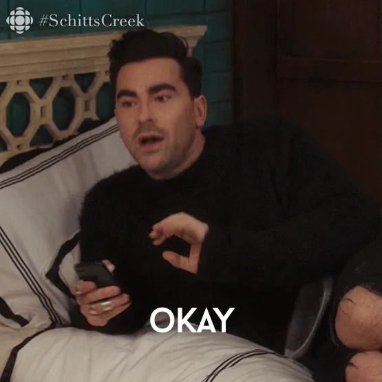 David Rose from Schitt's Creek says, 